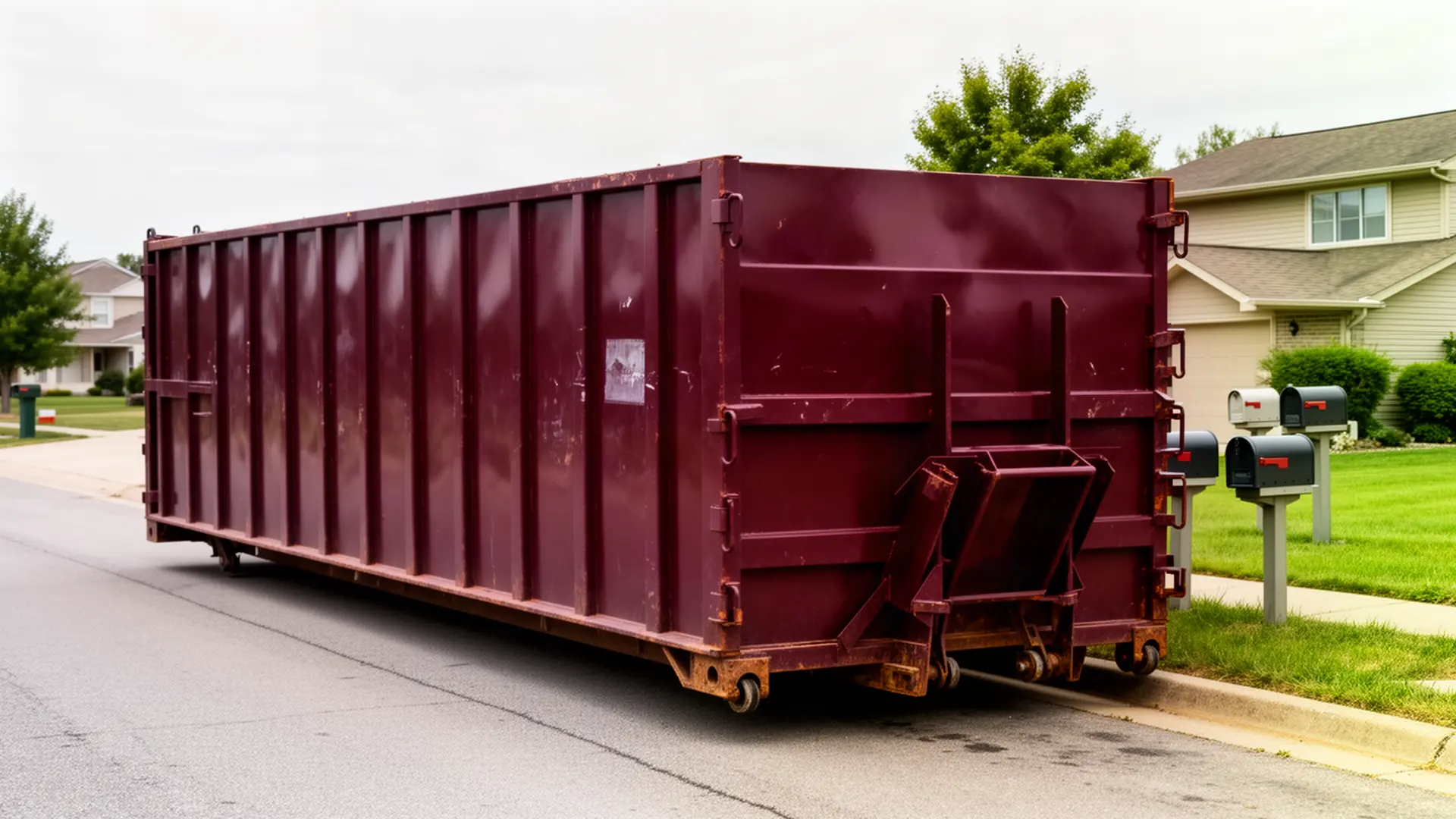 Roll-off dumpster from Reggie's Memphis Dumpster Rental in Memphis, TN